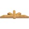 Ekena Millwork Kennewick Rough Sawn Timber Gable Bracket, Western Red Cedar, 72"W x 24"H x 6"D x 6"F, 8/12 Pitch GBW072X24X0606KEN00RWR - alternate 3